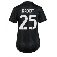 Dres Juventus Adrien Rabiot #25 Gostujuci za Žensko 2022-23 Kratak Rukav